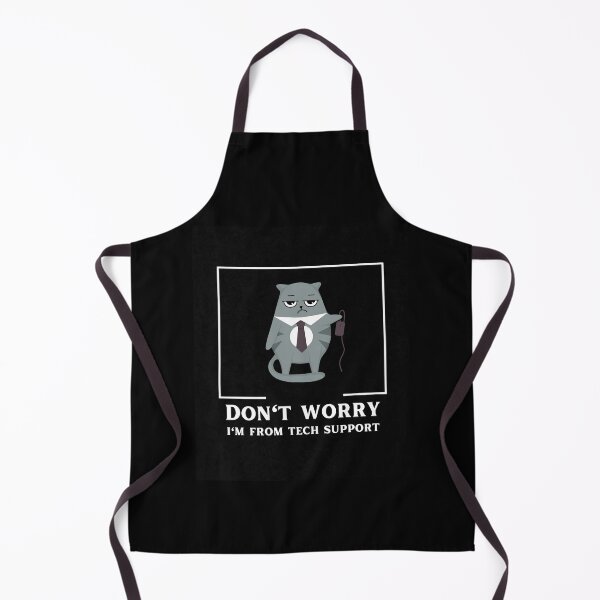 Item preview, Don't Worry I'm with Tech Support - Cat and Mouse designed and sold by TheOtherDesign.