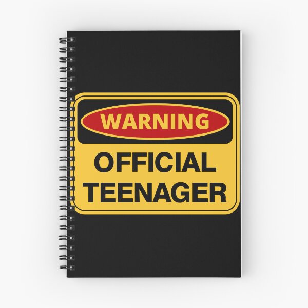 Item preview, Warning Official Teenager - Human Warning Label designed and sold by TeeBeesDesign.