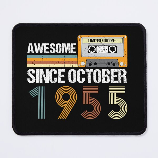 Item preview, Awesome Since October 1955 | 67th Birthday Gifts | 67 Years Old Gifts designed and sold by AMINE  ★★★★★.