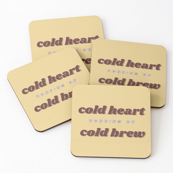 Item preview, Cold Heart Running On Cold Brew designed and sold by DrGin-and-Juice.