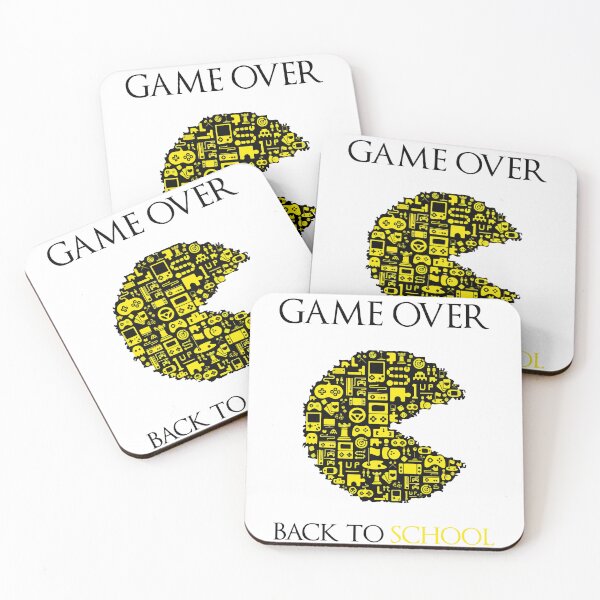 Item preview, Game Over Back To School Illustration designed and sold by CartheArtwork.