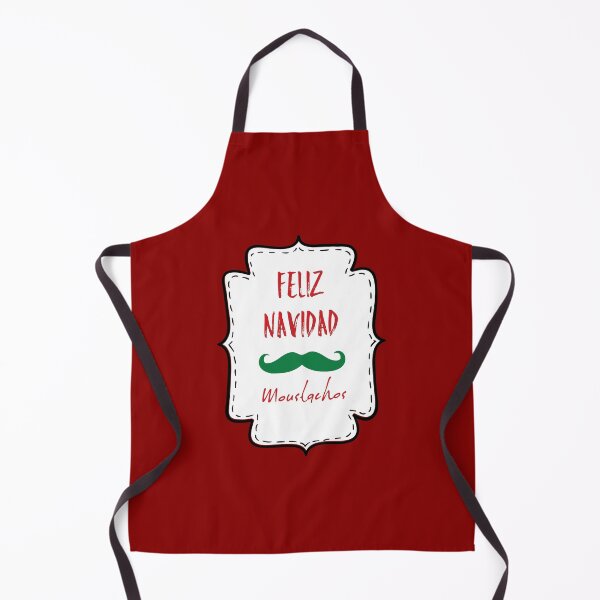 Item preview, Feliz Navidad Moustachos designed and sold by bubbliciousart.