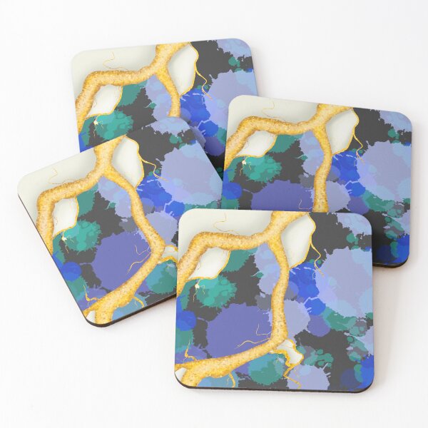 Item preview, Marble, pattern gold divide designed and sold by Bailey Swinney.