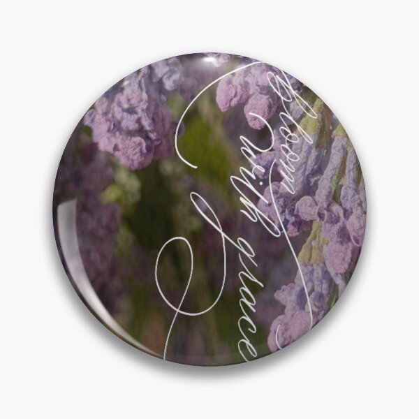 Item preview, Bloom with Grace lilac and lavender designed and sold by WhimsyLetters.