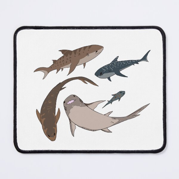 Item preview, Happy Little Tiger Sharks designed and sold by CatellaArs.