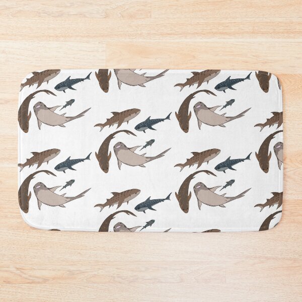 Item preview, Happy Little Tiger Sharks designed and sold by CatellaArs.