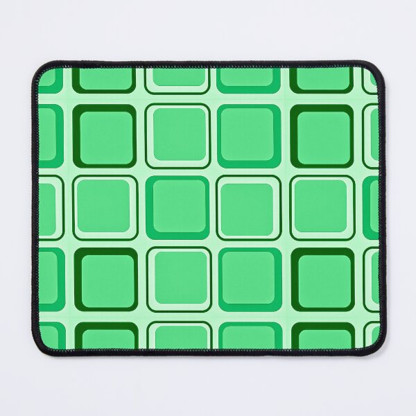 Item preview, Green Square pattern  designed and sold by Creator's Gate.