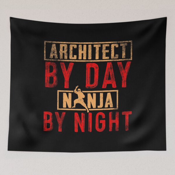 Item preview, Architect by day, ninja by night designed and sold by Mila1946.