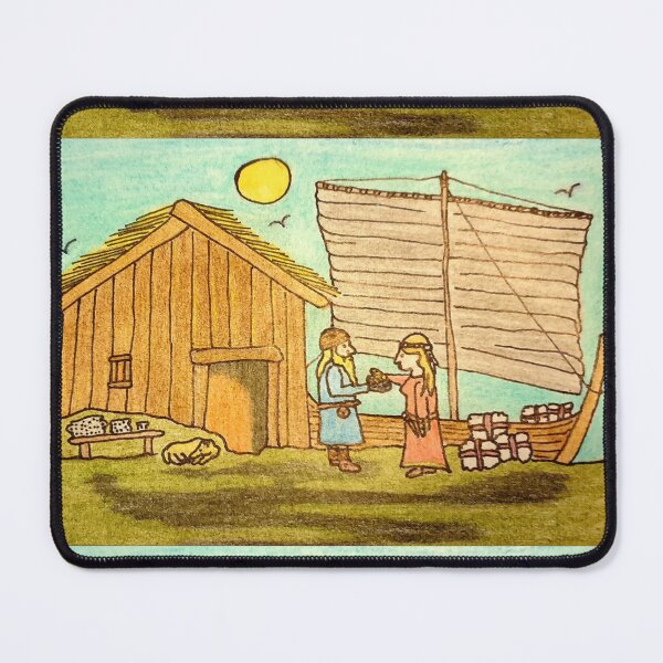 Item preview, Viking Age Traders Scene. designed and sold by Emma Boast.