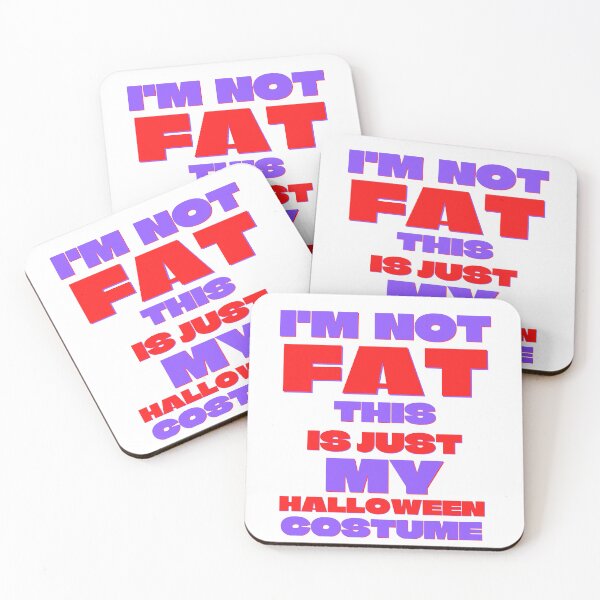 Item preview, Funny I'm not Fat Quote  designed and sold by GarnersDesigns.