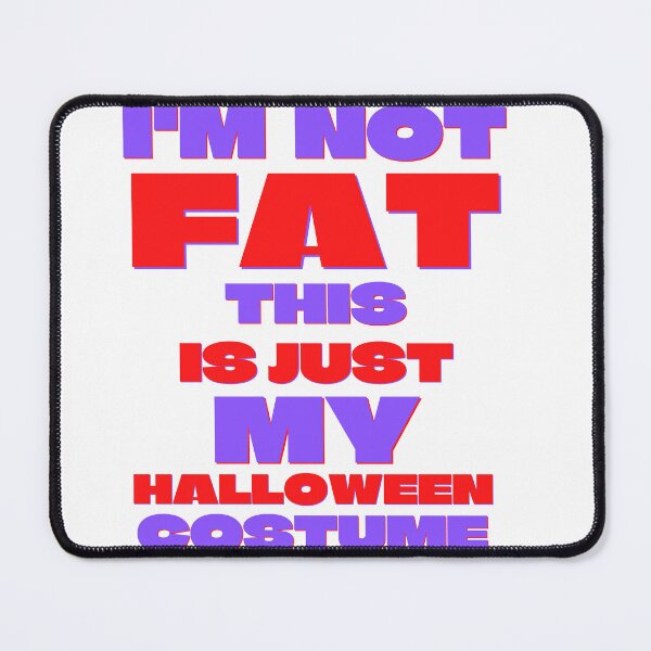 Item preview, Funny I'm not Fat Quote designed and sold by GarnersDesigns.