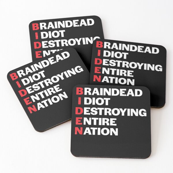 Item preview, Braindead Idiot Destroying Entire Nation designed and sold by RoguePixel.