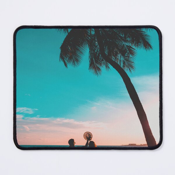 Item preview, Maceió beach beautiful pink sunset blue sky designed and sold by Asombrosa.