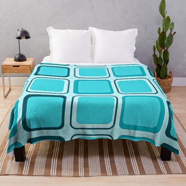 Item preview, Blue Square pattern designed and sold by Creator's Gate.