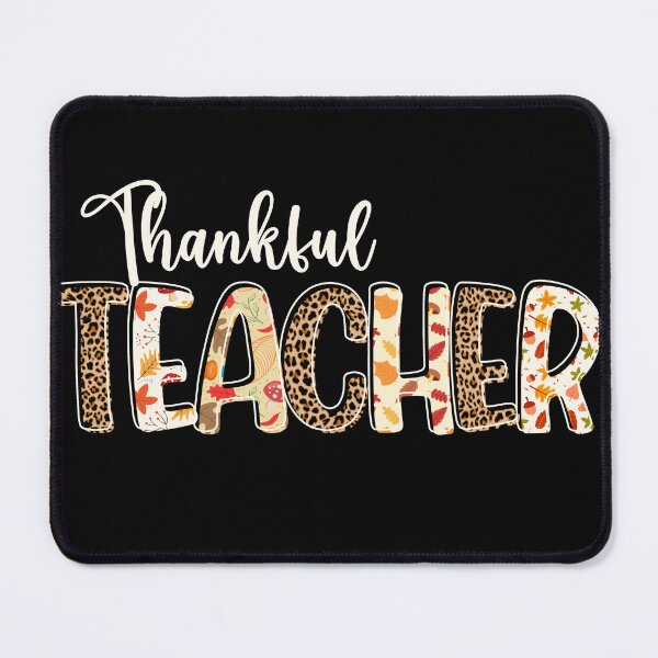 Item preview, Fall Autumn Leopard - Thankful Teacher designed and sold by nueschka.