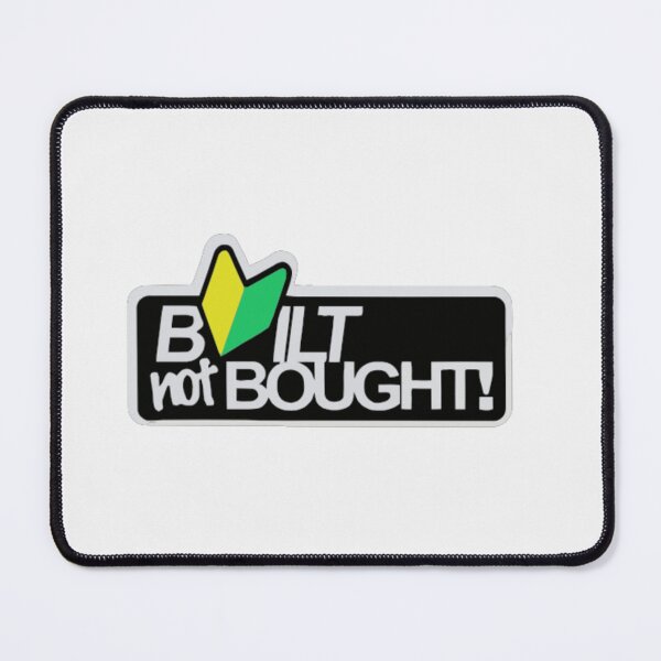 Item preview, BUILT NOT BUGHT designed and sold by Racingdecals.