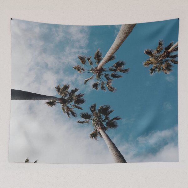 Item preview, Maceió beach palm trees with blue sky designed and sold by Asombrosa.