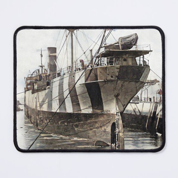 Item preview, Dazzle Camouflaged Ship / Unidentified c1919 designed and sold by ersartz.