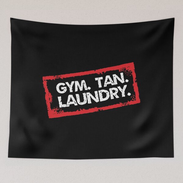 Item preview, Gym. Tan. Laundry designed and sold by mantrasupply.