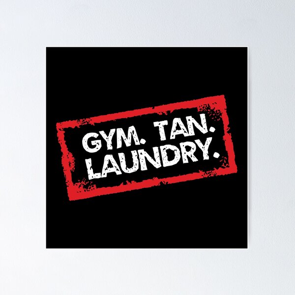 Item preview, Gym. Tan. Laundry designed and sold by mantrasupply.