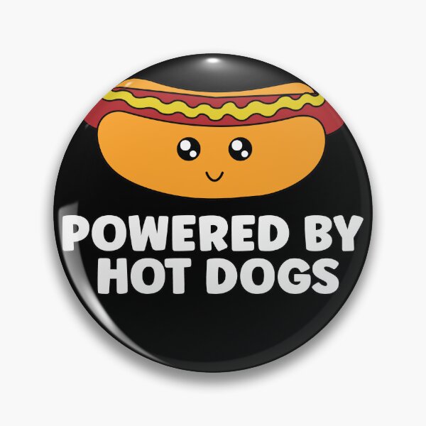 Artikelvorschau, Kawaii Powered By Hot Dogs entworfen und verkauft von RoguePixel.