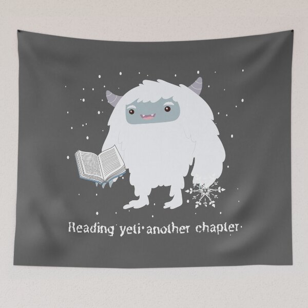 Item preview, Reading Yeti Another Chapter designed and sold by tmdaliggr.
