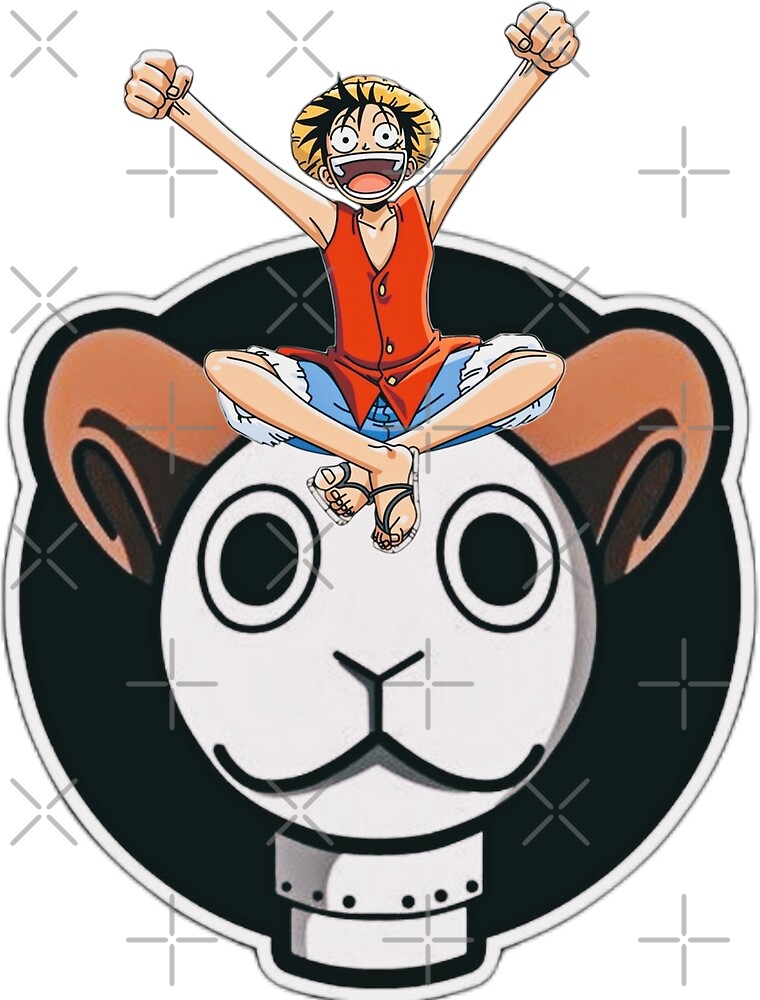 "Luffy on the Going Merry One Piece" by Joejo19 Redbubble
