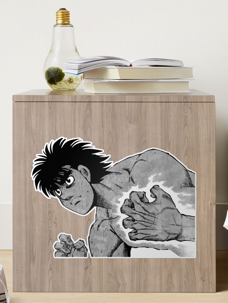 Hajime no Ippo Motivation Sticker for Sale by isaaclns