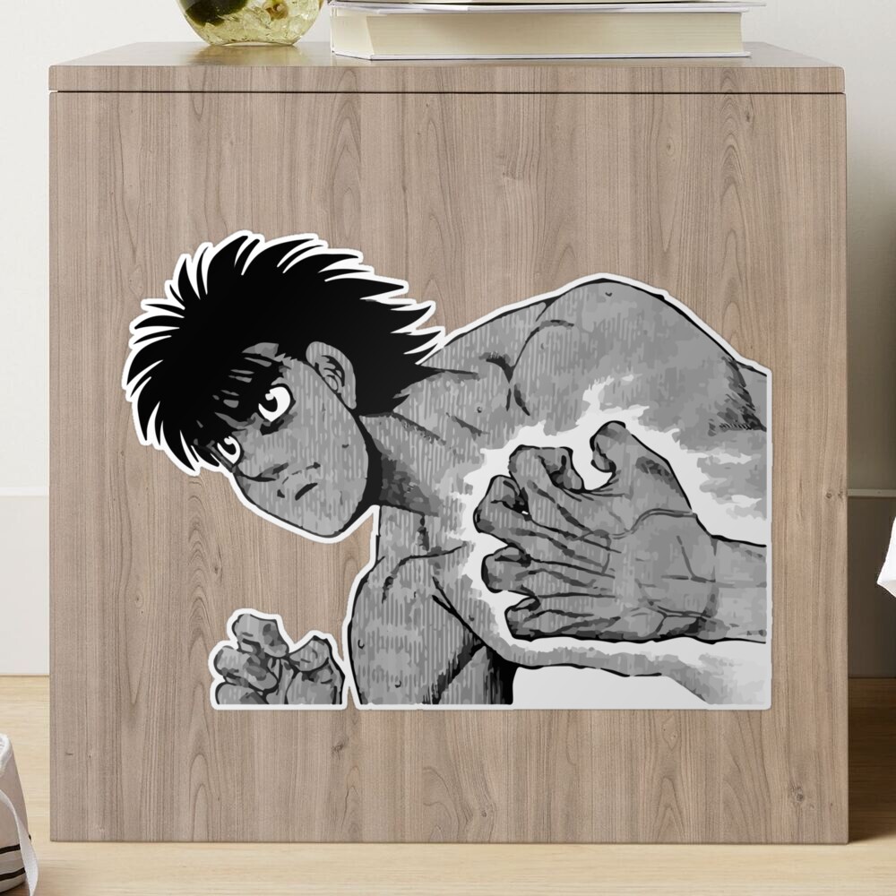 Hajime no Ippo Motivation Sticker for Sale by isaaclns