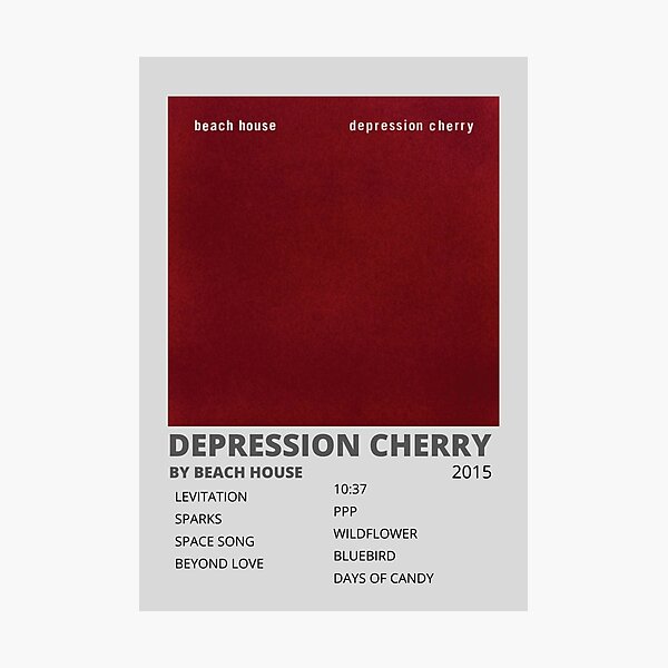 Item preview, Minimalist Beach House Album Poster designed and sold by cassiuzoe.