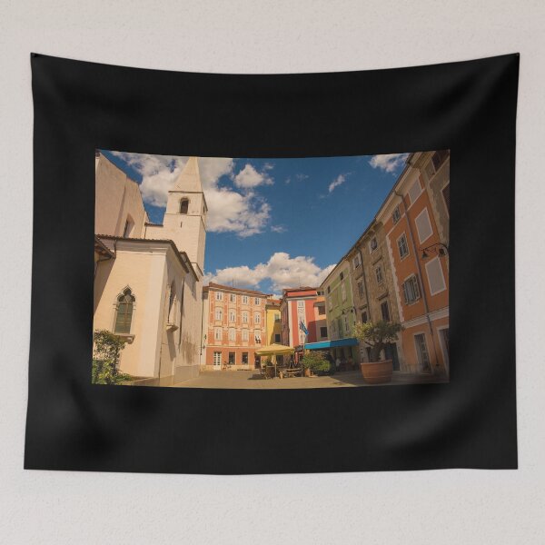 Item preview, Square in Izola, Slovenia designed and sold by jojobob.