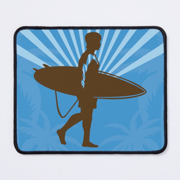 Item preview, Malibu Beach Retro Surfer designed and sold by LanikaiBeach.