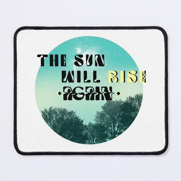Item preview, Blue - the sun will rise again - designed and sold by kayadmu.
