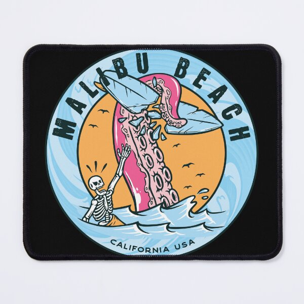 Item preview, Malibu Beach Tentacle Surfboard designed and sold by LanikaiBeach.
