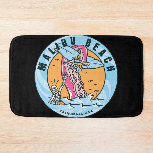 Item preview, Malibu Beach Tentacle Surfboard  designed and sold by LanikaiBeach.