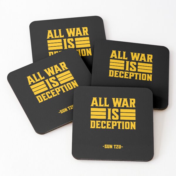 Item preview, All war is deception Sun Tzu designed and sold by StoicMindset.