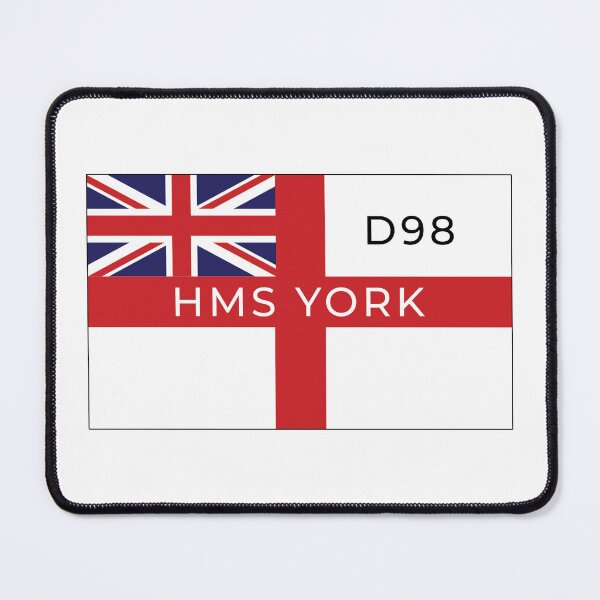 Item preview, HMS York On British White Ensign - D98 - British Navy Type 42 Destroyer designed and sold by Stuart Jones.
