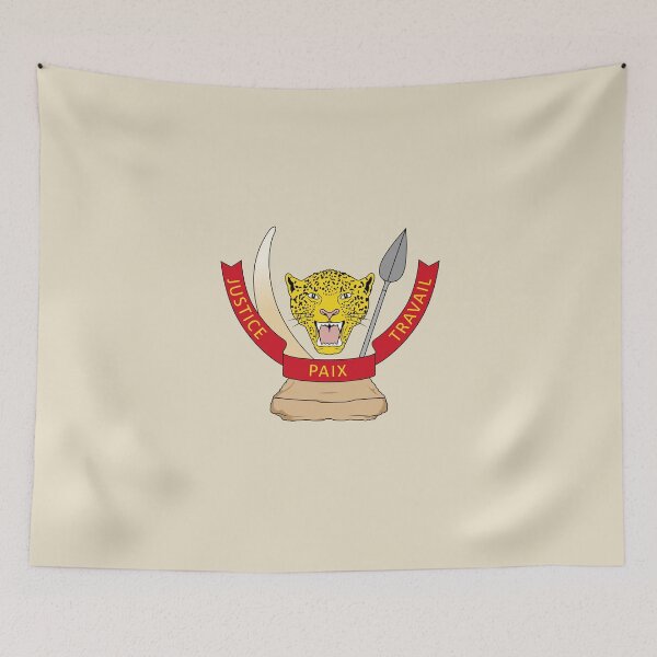 Item preview, Emblem of the Democratic Republic of the Congo - National Emblems designed and sold by webdango.
