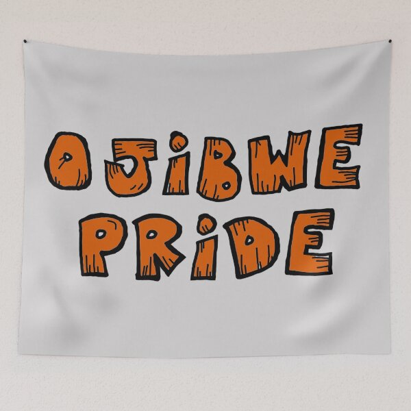 Item preview, OJIBWE PRIDE (Orange) designed and sold by Mackenzie "Kenzie" Janveaux.