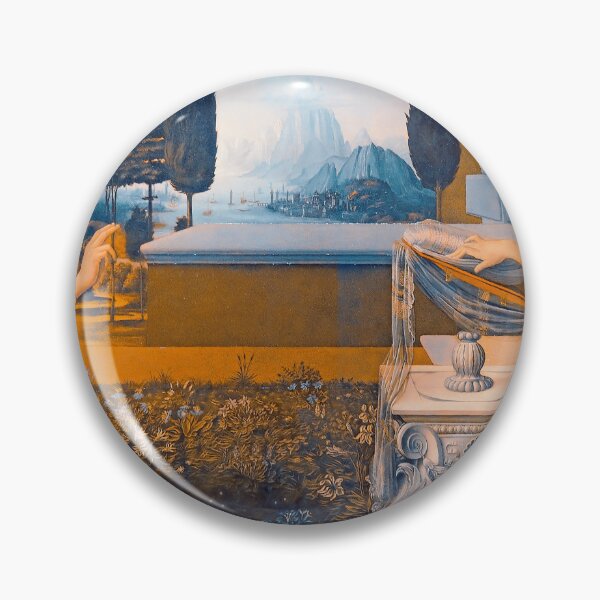 Item preview, The Annunciation by Leonardo da Vinci - digital enhancement designed and sold by NickoPrints.