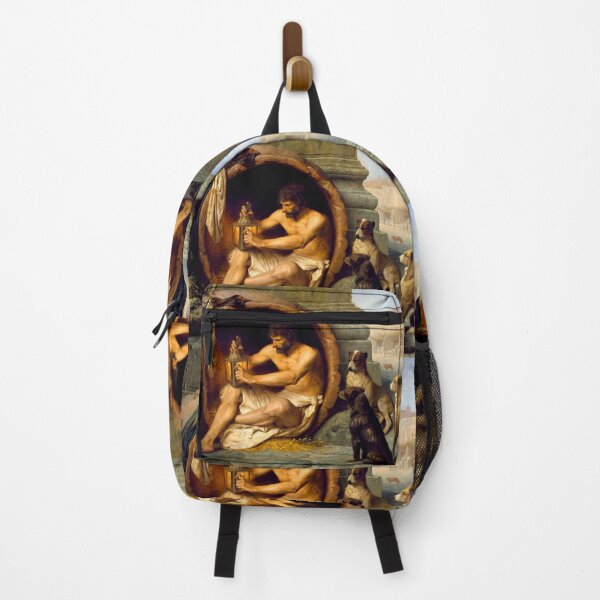 Item preview, Jean-Leon Gerome -Diogenes the Cynical Philosopher and his dogs-Diogenes, The Dog-Like Philosopher designed and sold by TeeARTHY.