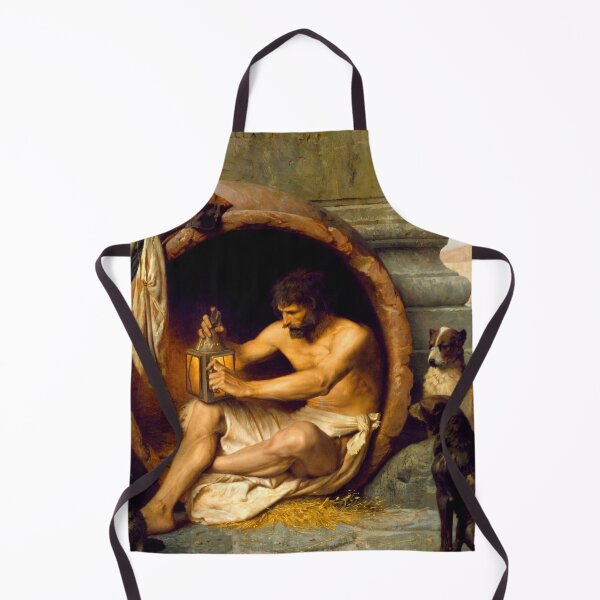 Item preview, Jean-Leon Gerome -Diogenes the Cynical Philosopher and his dogs-Diogenes, The Dog-Like Philosopher designed and sold by TeeARTHY.
