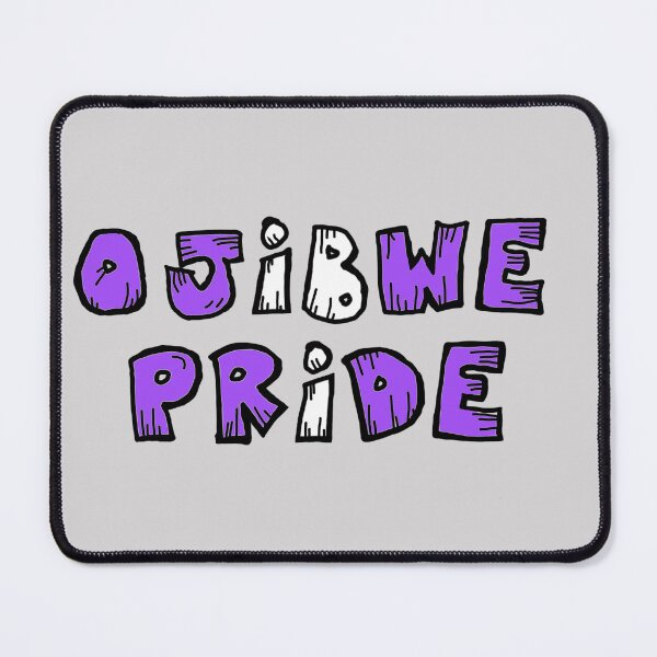 Item preview, OJIBWE PRIDE (Purple & White) designed and sold by Mackenzie "Kenzie" Janveaux.