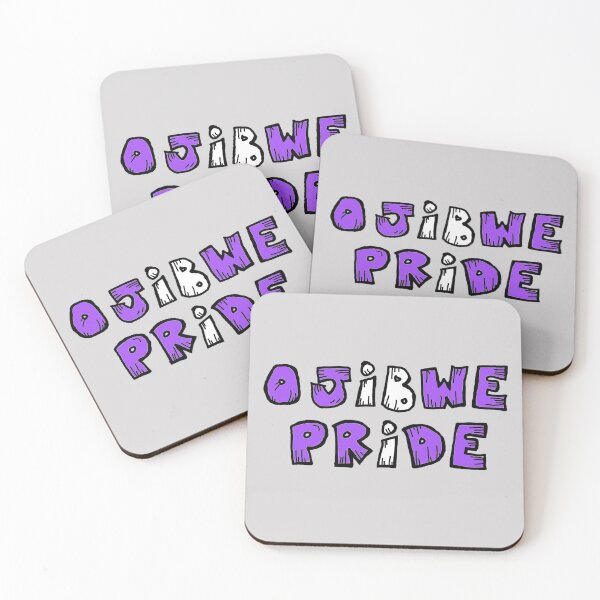 Item preview, OJIBWE PRIDE (Purple & White) designed and sold by Mackenzie "Kenzie" Janveaux.