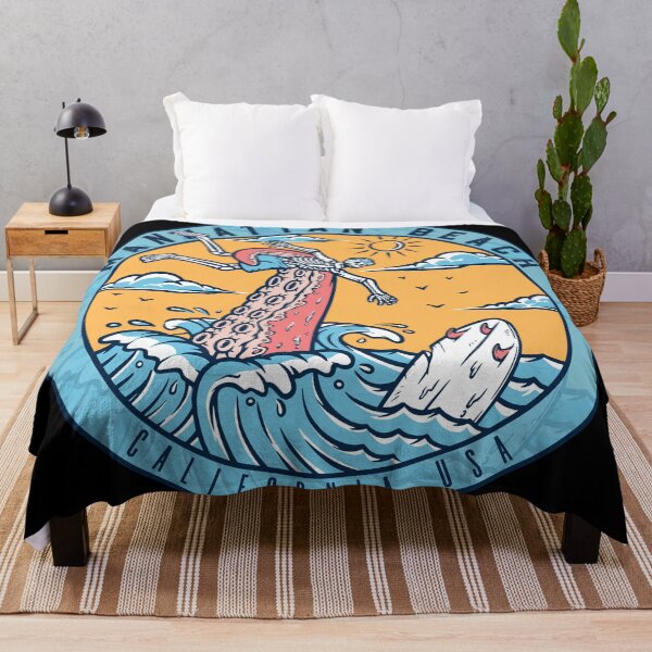 Item preview, Manhattan Beach Skeleton Tentacle designed and sold by LanikaiBeach.