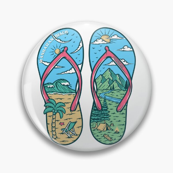 Item preview, Manhattan Beach Sandals designed and sold by LanikaiBeach.