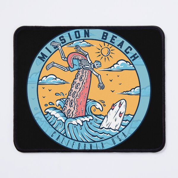 Item preview, Mission Beach Skeleton Tentacle designed and sold by LanikaiBeach.