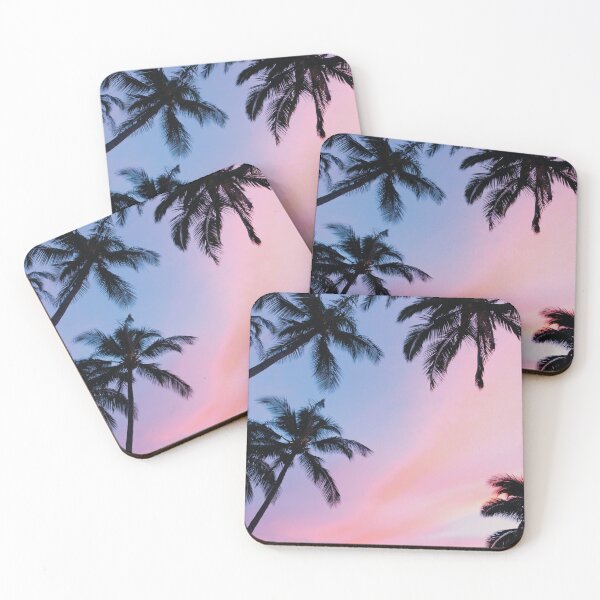 Item preview, brazil beach palm trees red sunset designed and sold by Asombrosa.