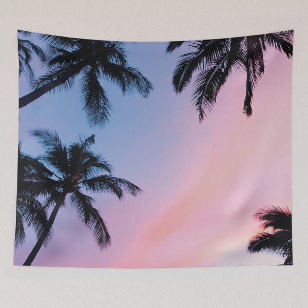 Item preview, brazil beach palm trees red sunset designed and sold by Asombrosa.