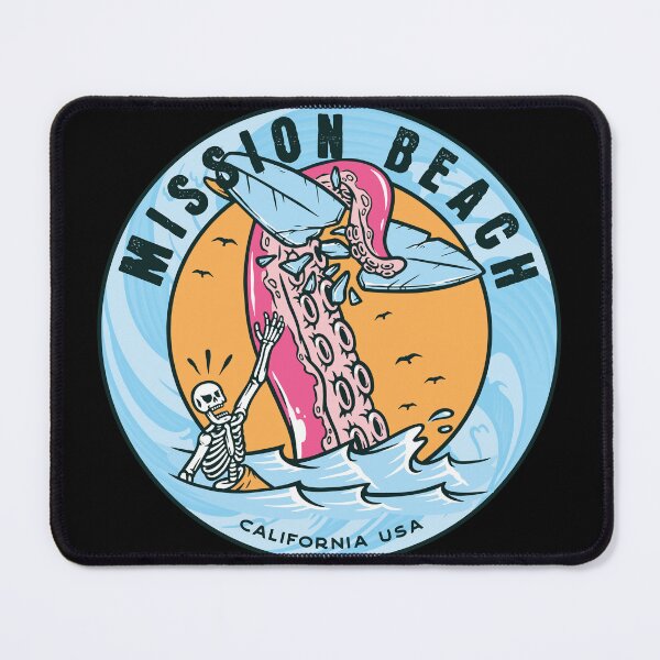 Item preview, Mission Beach Tentacle Surfboard designed and sold by LanikaiBeach.